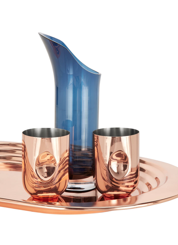 Plum Moscow Mule glas set van 2