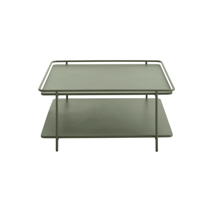 Rebellenclub Ubud Salontafel 75 x 75 cm - Groen