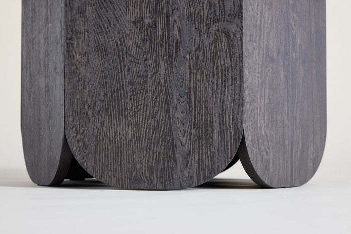 Rebellenclub Yune Salontafel - ø80 cm - Zwart