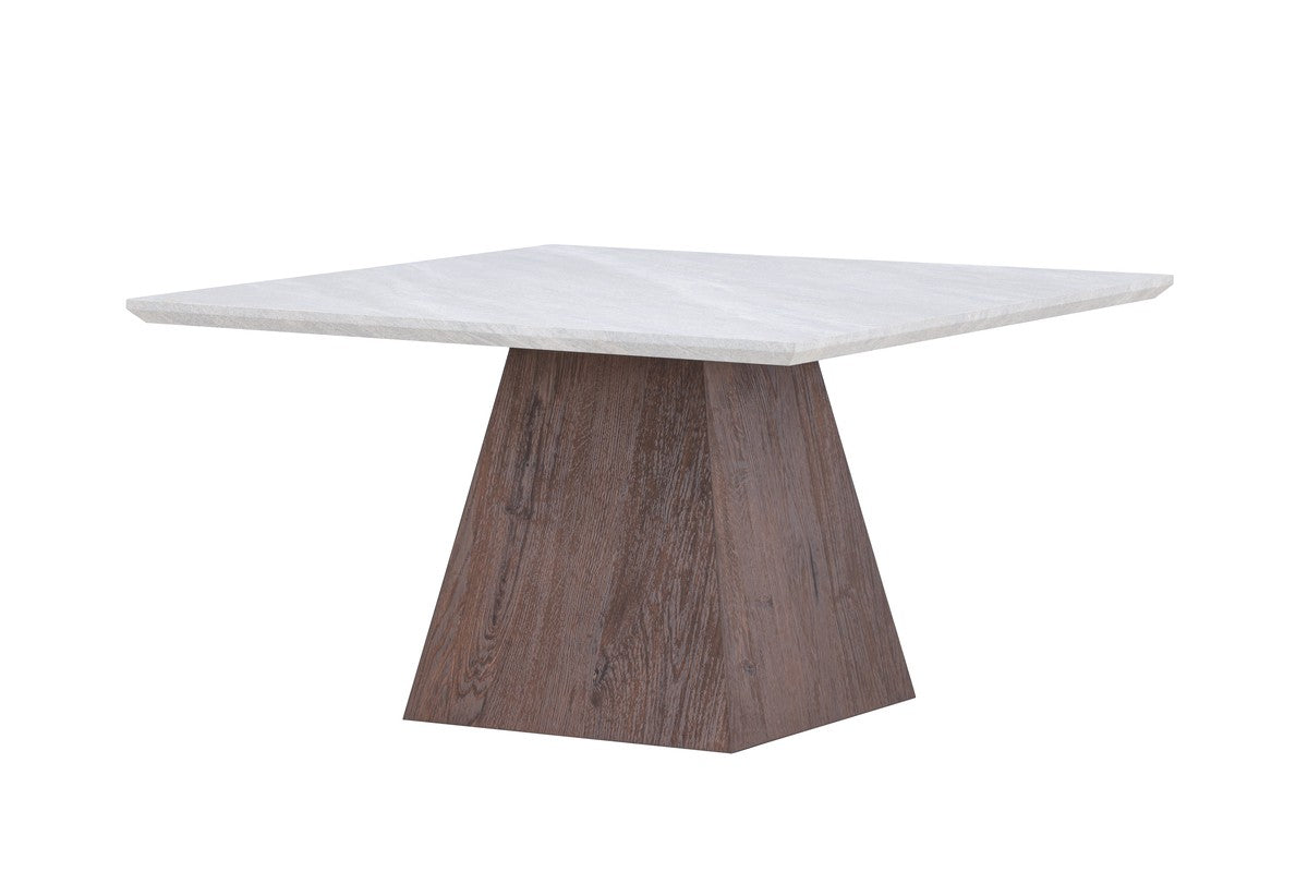 Rebellenclub Zeva Salontafel - 80 x 80 cm - Lichtgrijs