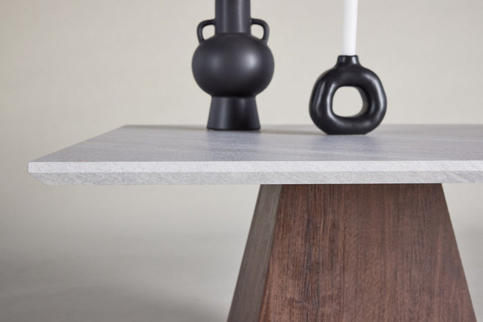 Rebellenclub Zeva Salontafel - 80 x 80 cm - Lichtgrijs