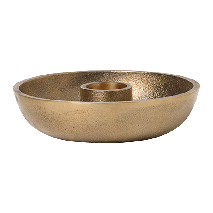 Ferm Living Bowl Kandelaar Ø 10 cm - Messing