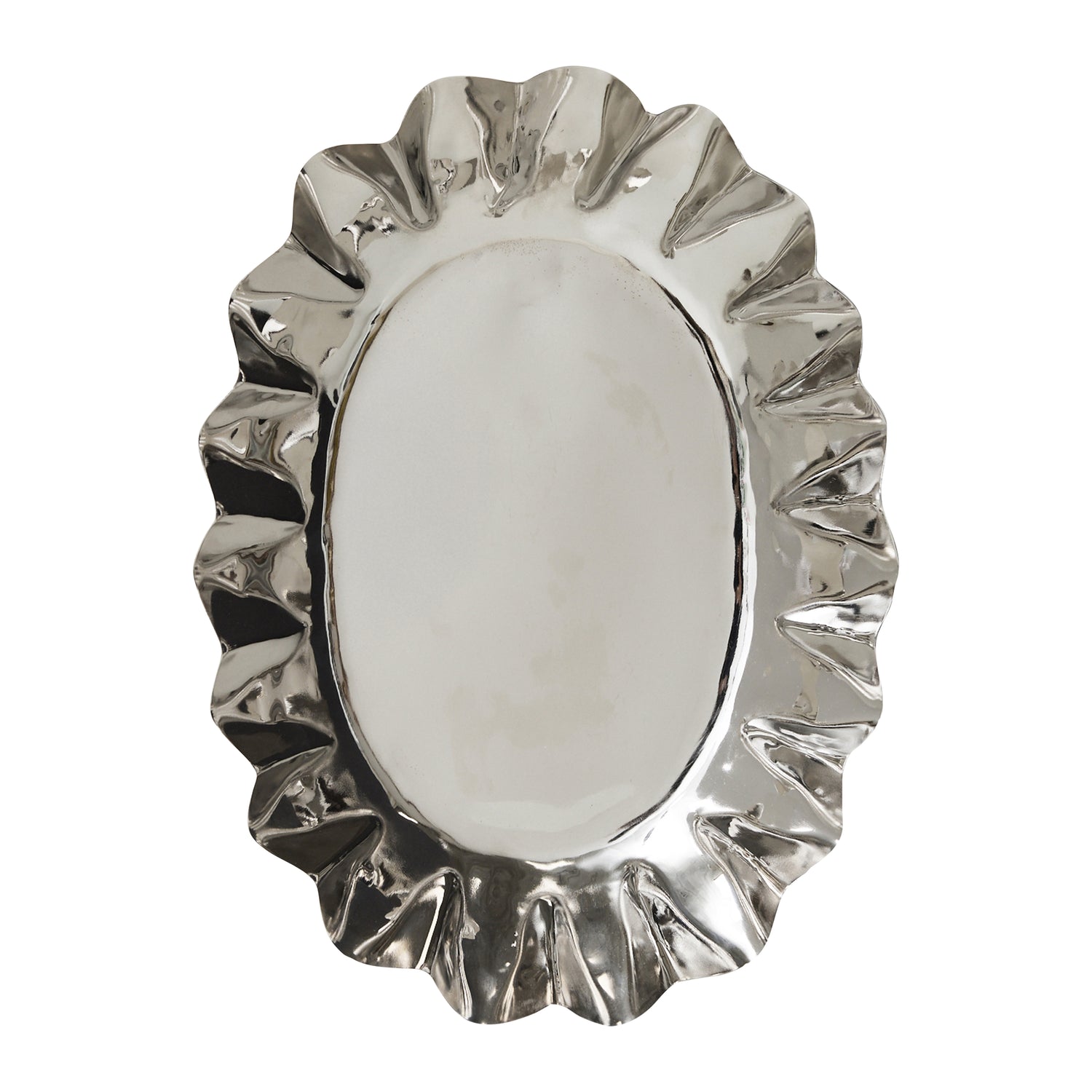 HKliving New Classics Tray - Medium - Chrome