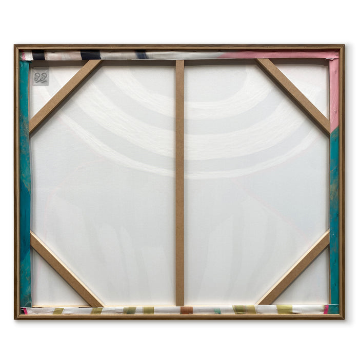 by fonQ Linen Grace Schilderij 100 x 120 cm - Walnoot