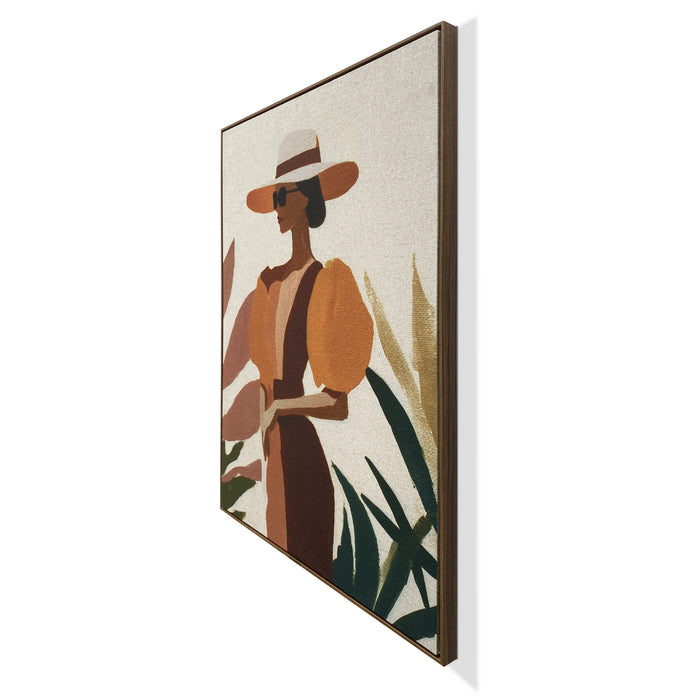 by fonQ Gentle Shade Schilderij 60 x 80 cm - Walnoot