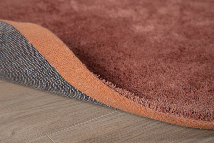 Rebellenclub Bramming Vloerkleed Rond ø200 - Roze