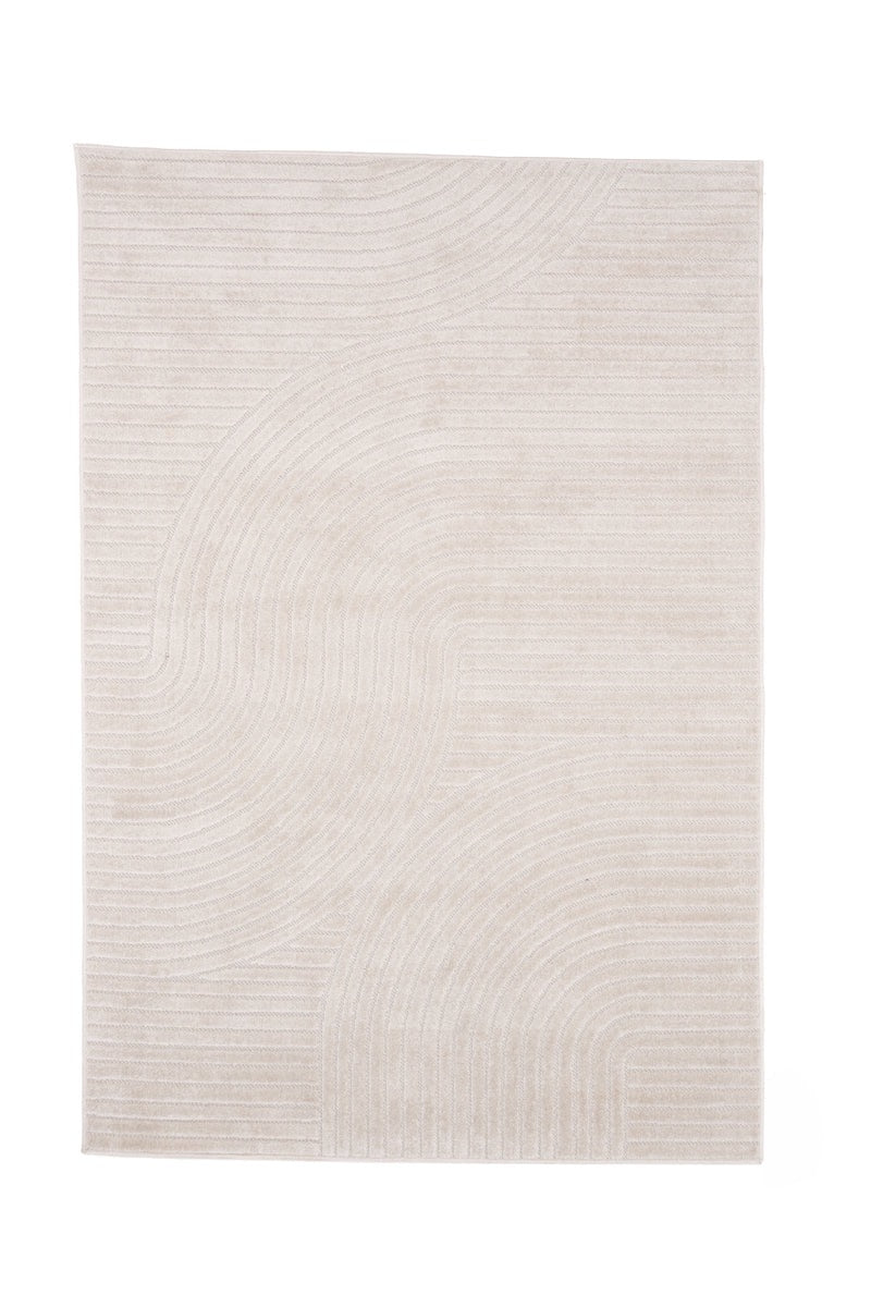 Rebellenclub Skade Vloerkleed 230x160 - Beige
