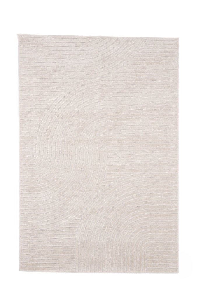 Rebellenclub Skade Vloerkleed 230x160 - Beige