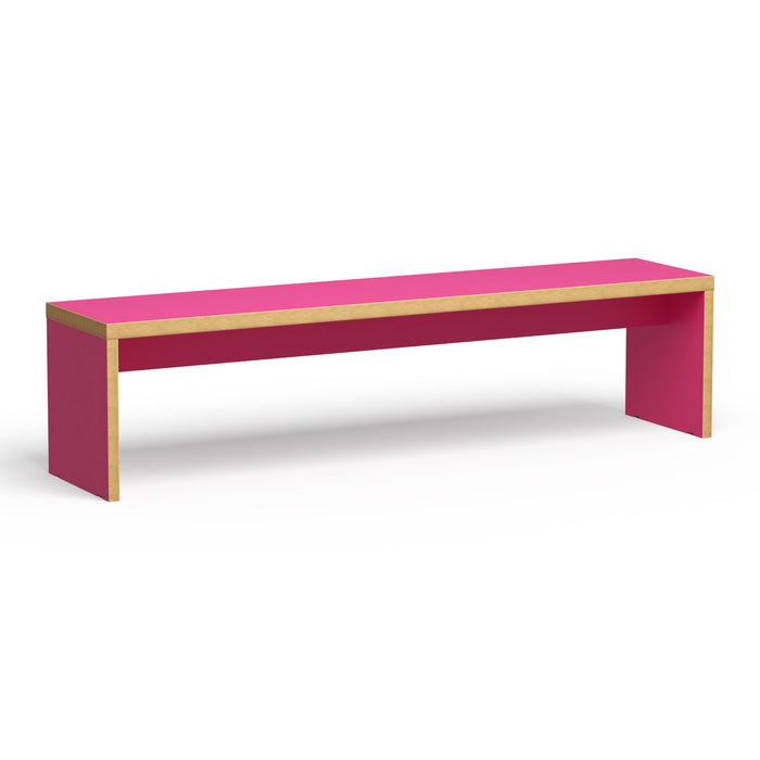 HKliving Bench Bankje B 180 cm - Raspberry