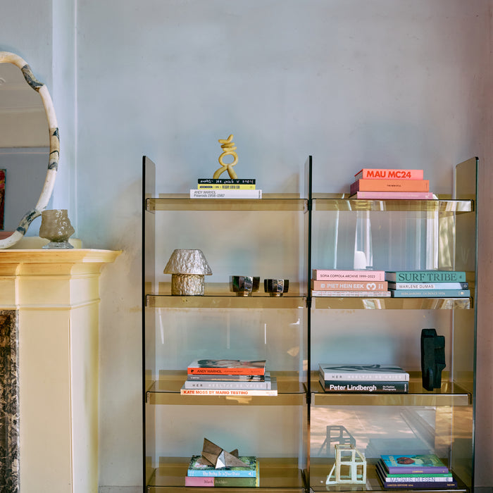 HKliving Acrylic Zijpaneel - Olive Green