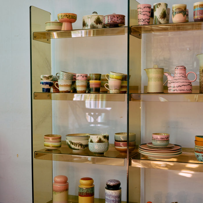 HKliving Acrylic Zijpaneel - Olive Green