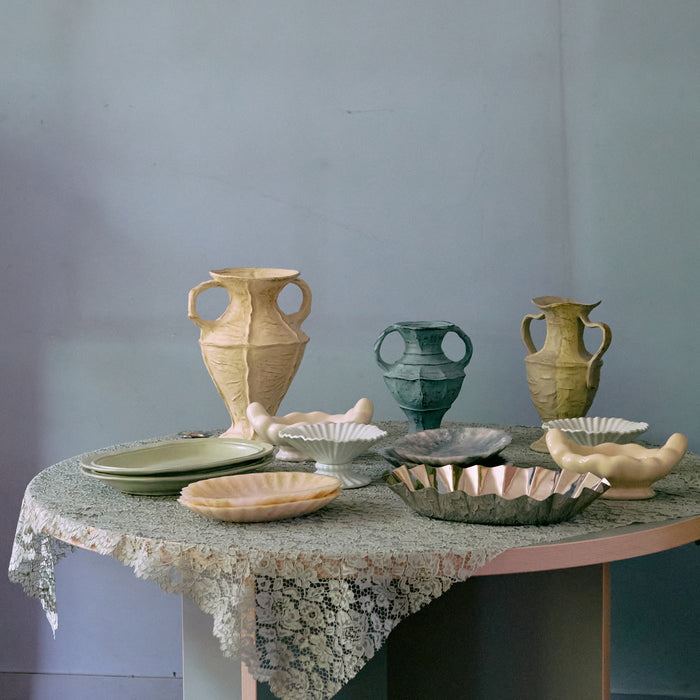 HKliving Dining Table Eettafel - Ø 130 cm - Pale Green