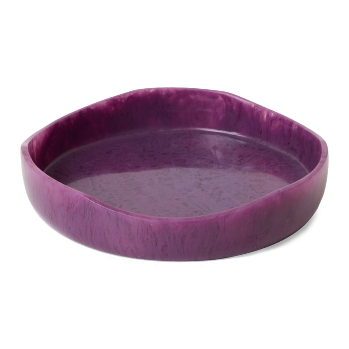 HKliving Resin Salade Schaal Ø 26,5 - Plum