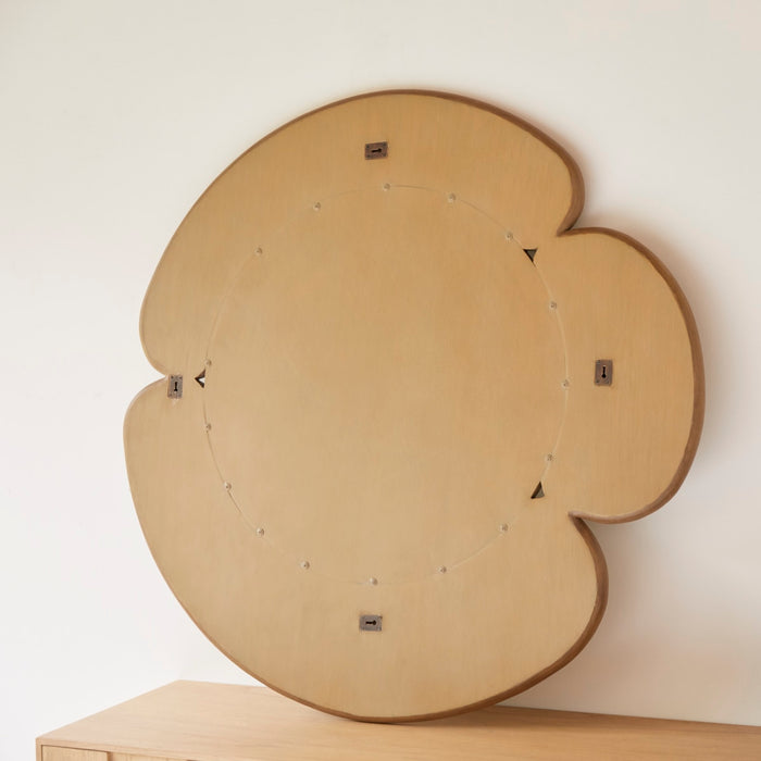 Tikamoon - Sara - Spiegel in licht mindihout 110 x 110 cm