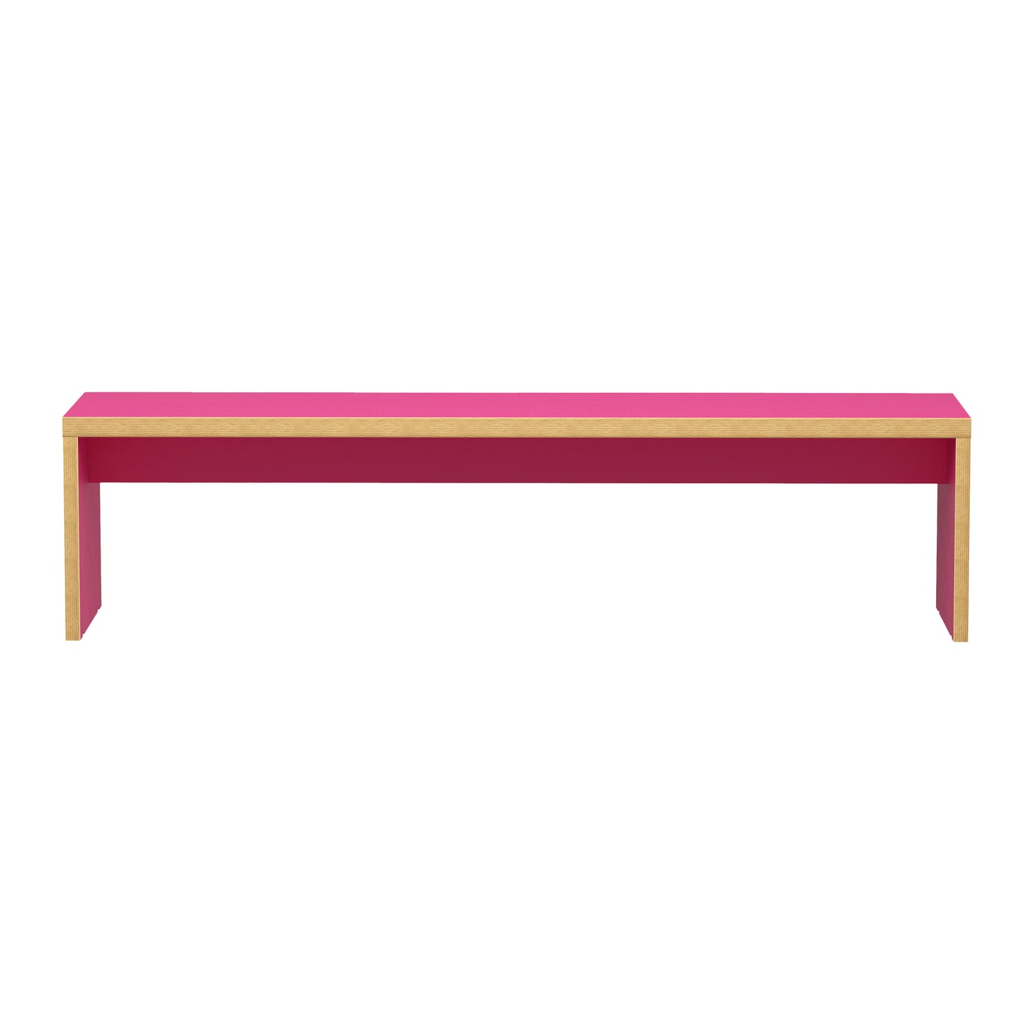 HKliving Bench Bankje B 180 cm - Raspberry