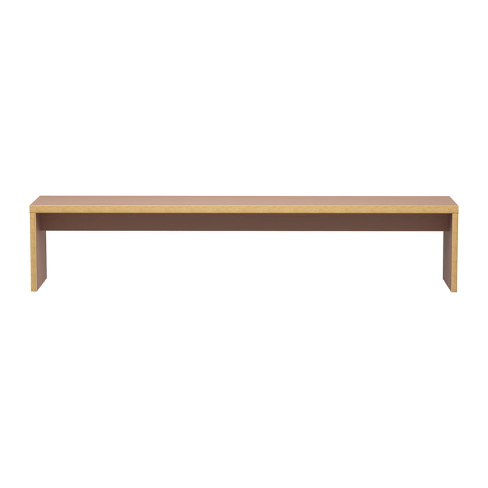 HKliving Bench Bankje B 220 cm - Clay
