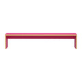 HKliving Bench Bankje B 220 - Raspberry