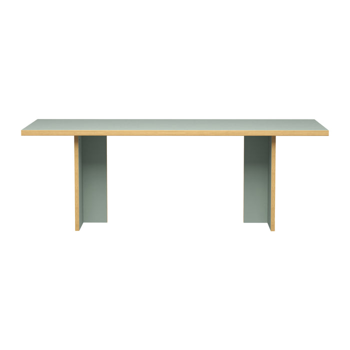 HKliving Dining Table Eettafel - 220 x 90 cm - Pale Green