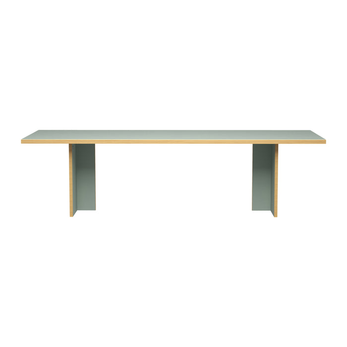 HKliving Dining Table Eettafel - 280 x 100 cm - Pale Green