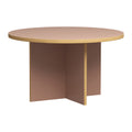 HKliving Dining Table Eettafel - Ø 130 cm - Clay