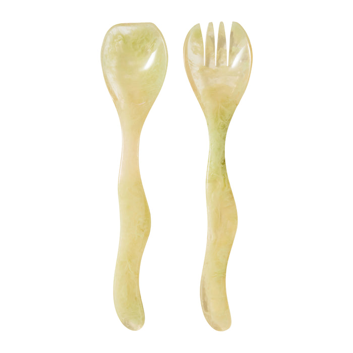 HKliving Curved Saladebestek - Mist Green