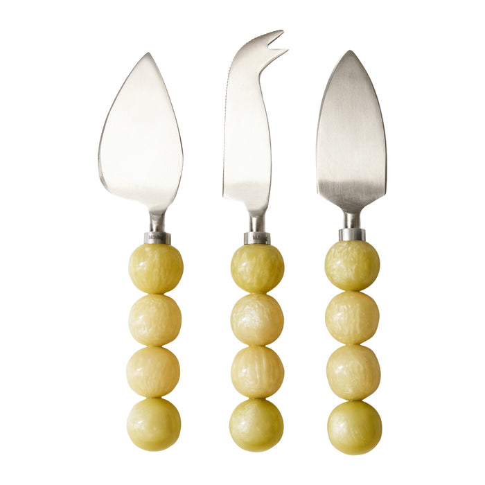 HKliving Kaasmes Lemon - Set van 3