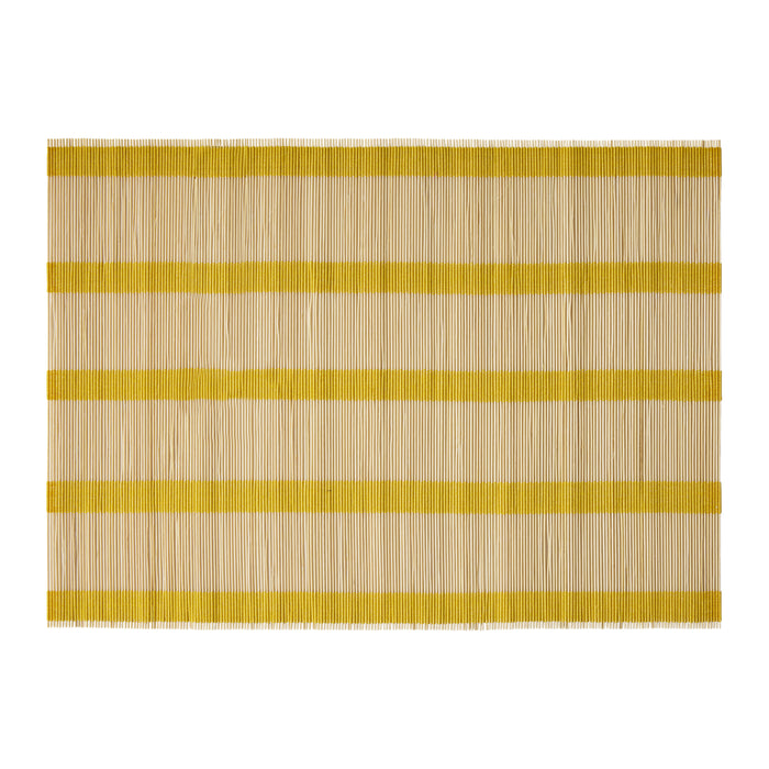 HKliving Bamboo Placemat - Lemon