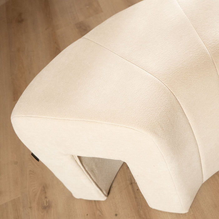 Bronx71 Modulaire hoekhocker Seth chenille off white