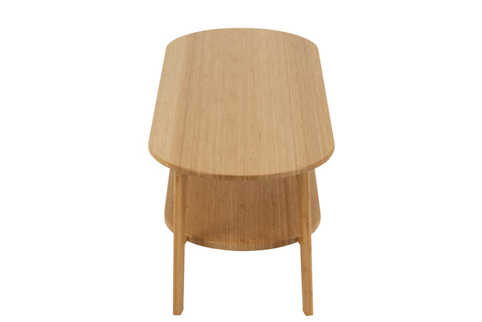 J-Line salontafel Vierkant - bamboe - naturel