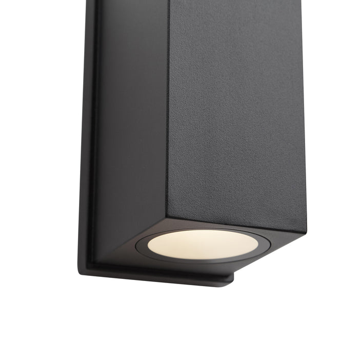 QAZQA Wandlamp zwart magnetisch incl. LED oplaadbaar - Baleno