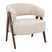 DÉJA Living - Fauteuil Beige|Walnoot - 67x64x72cm - Fly