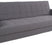 House Nordic Milton Donkergrijs 3-Zits Slaapbank
