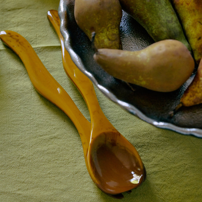 HKliving Curved Saladebestek - Ochre