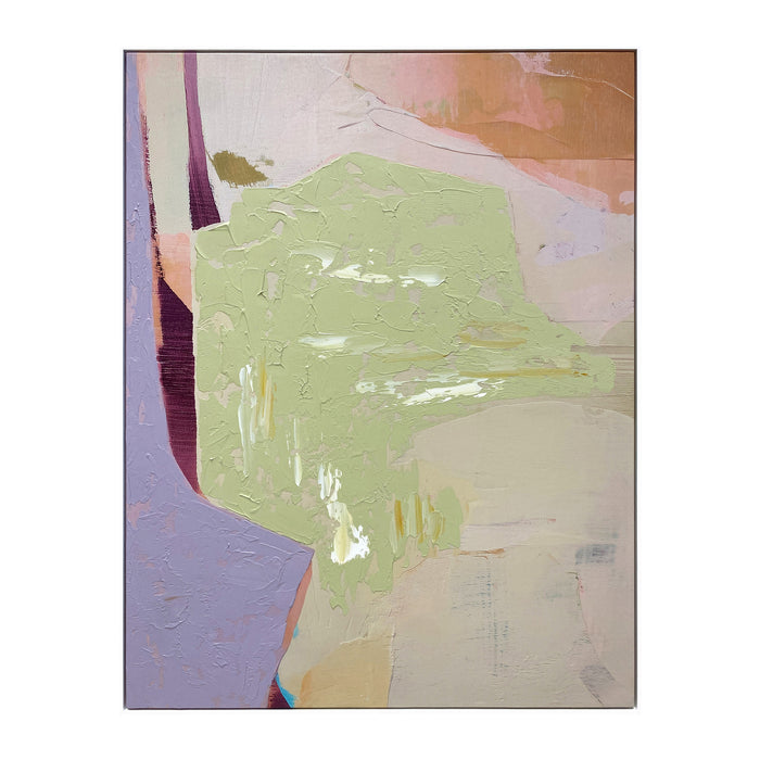 by fonQ Pastel Reverie Schilderij 78 x 100 cm - Wit