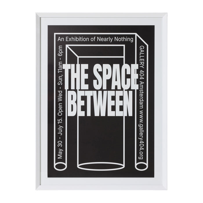 HKliving Framed Poster - Between Space