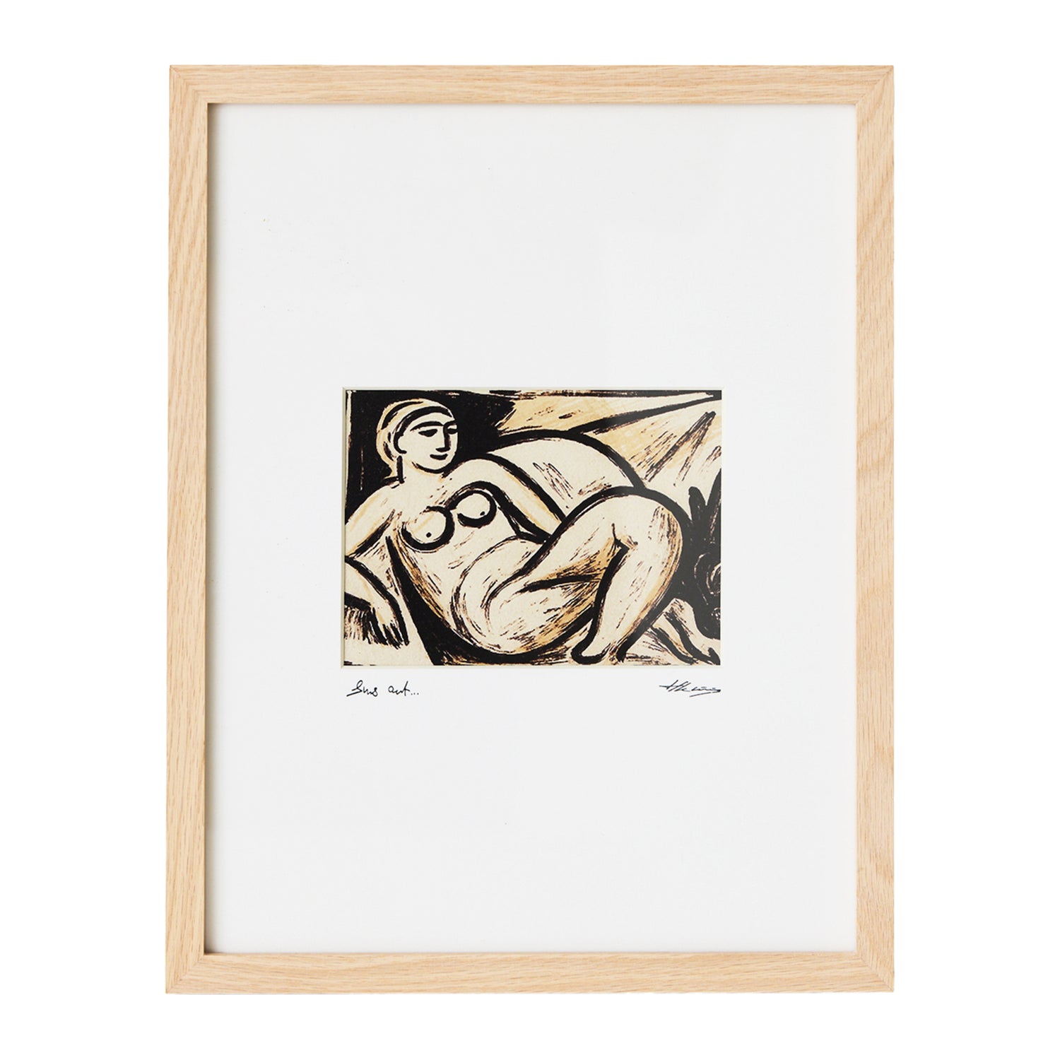 HKliving Framed Artwork Schilderij - Suns Out