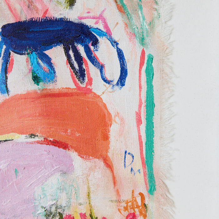 HKliving Abstract framed - Scrawl