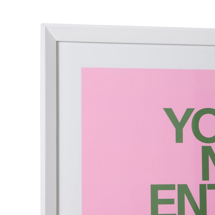 HKliving Framed Poster - Home Gallery