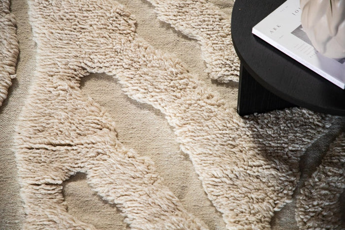 Rebellenclub Notte Vloerkleed - 300x 200 cm - Beige