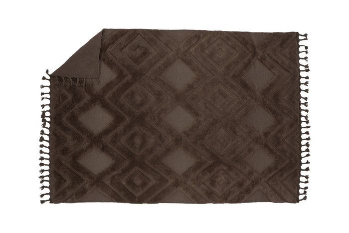 Rebellenclub Fino Vloerkleed - 400 x 300 cm - Bruin