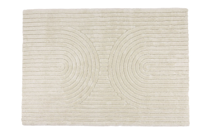 Rebellenclub Kaimana Vloerkleed 290x200cm - Wit