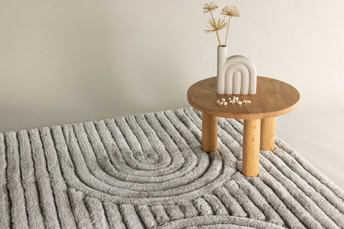 Rebellenclub Kaimana Vloerkleed 230x160cm - Greige