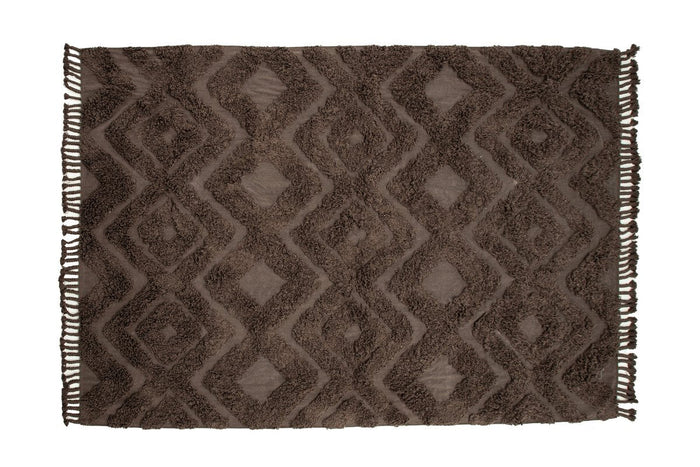 Rebellenclub Nostrum Vloerkleed - 350 x 250 cm - Bruin