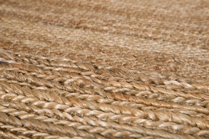 Rebellenclub Melan Vloerkleed - 400 x 300 cm - Naturel Jute