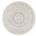 Rebellenclub Mahuta Vloerkleed Rond - 200x200cm - Beige|bruin