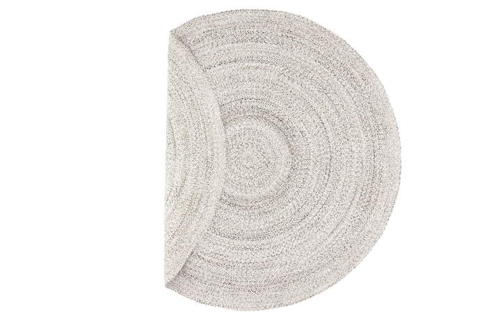 Rebellenclub Mahuta Vloerkleed Rond - 200x200cm - Beige|bruin