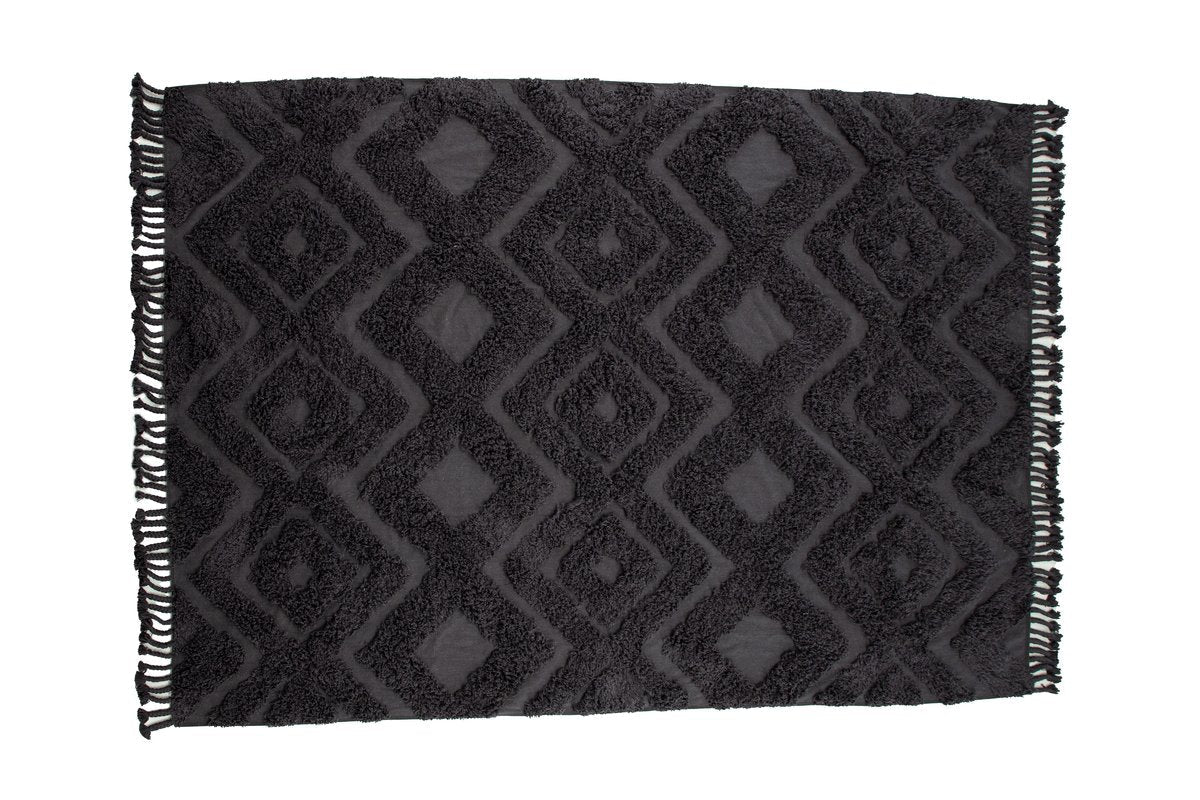 Rebellenclub Nostrum Vloerkleed - 350 x 250 cm - Donkergrijs