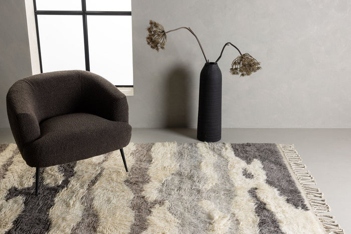 Rebellenclub Marmo Vloerkleed - 400 x 300 cm - Taupe