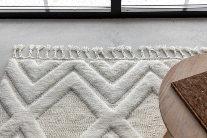 Rebellenclub Fino Vloerkleed - 230 x 160 cm - Beige