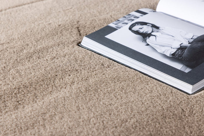 Rebellenclub Idda Vloerkleed Rond - Ø200 cm - Beige